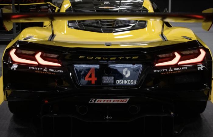 IMSA – Corvette Racing by Pratt Miller relooke légèrement sa livrée 2025