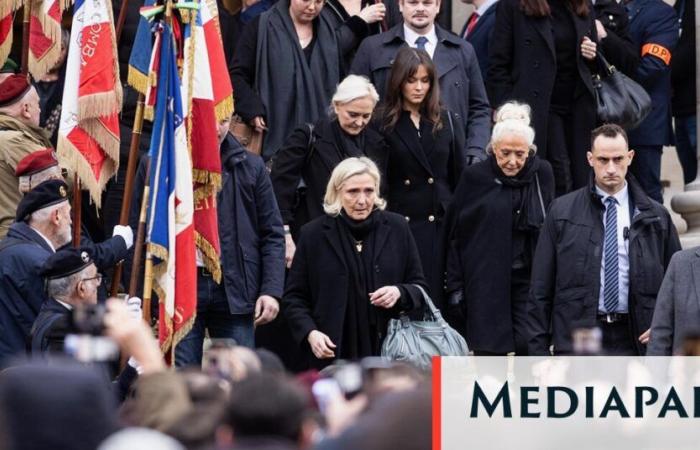 Députés RN, gudards, antisémites, skinheads… Toutes les nuances de brun rendent hommage à Jean-Marie Le Pen – Mediapart