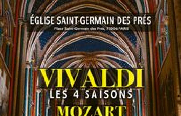 Les 4 Saisons de Vivaldi Intégrale / Petites Musiques de Nuit de Mozart – Église Saint-Germain-des-Prés – Paris, 75006