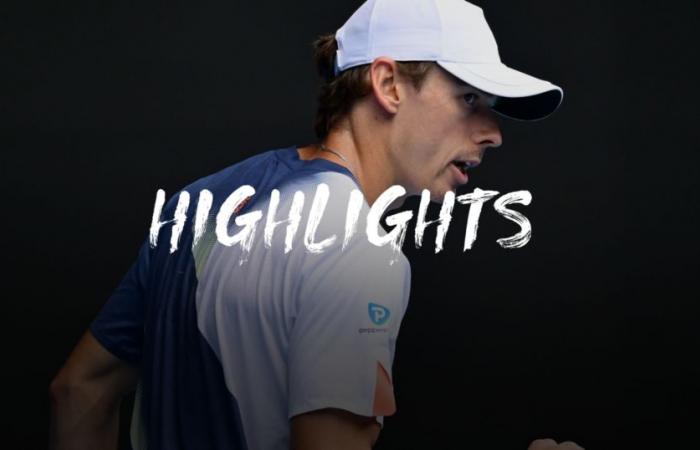 Tristan Boyer – Alex De Minaur – Temps forts du match – Open d’Australie – Tennis Vidéo