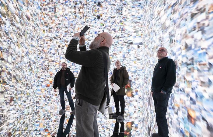 L’œuvre d’AI « Glacier Dreams » présentée au Kunsthaus de Zurich