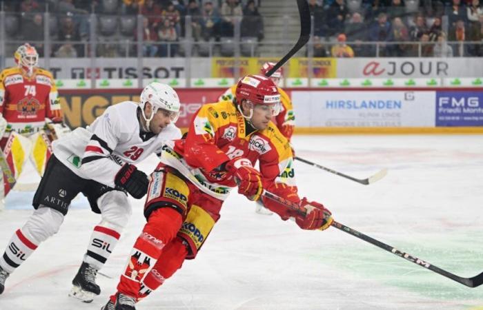 Bienne renverse Lausanne, malgré l’aide d’un arbitre !