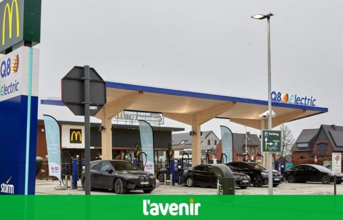 Des bornes électriques et McDonald’s seront installés rue Saint-Gilles à Ciney, capitale du Blanc Bleu belge