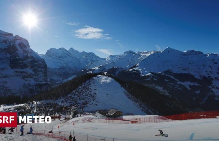 Week-end de course – Météo parfaite pour les courses du Lauberhorn – Météo