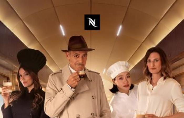 GEORGE CLOONEY DEVIENT LE DÉTECTEUR GEORGE DANS LA NOUVELLE CAMPAGNE NESPRESSO