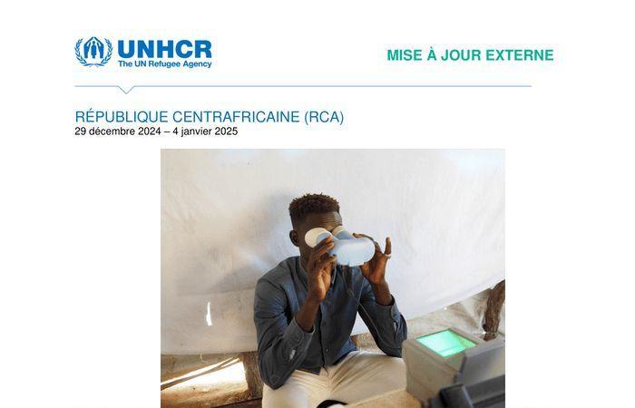 République Centrafricaine (RCA) – Situation au Soudan, point externe, 29 décembre 2024 – 4 janvier 2025 – République Centrafricaine