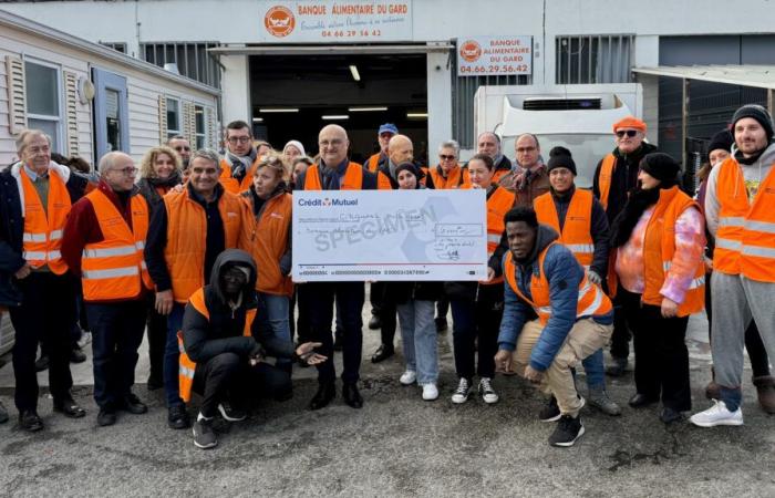 La Banque Alimentaire du Gard reçoit un fort soutien