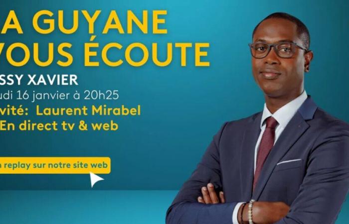 La Guyane à votre écoute reçoit Laurent Mirabel