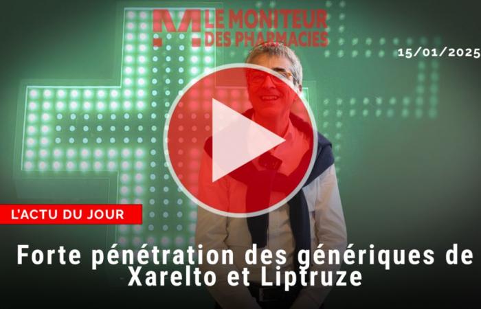 [VIDÉO] Forte pénétration des génériques Xarelto et Liptruzet