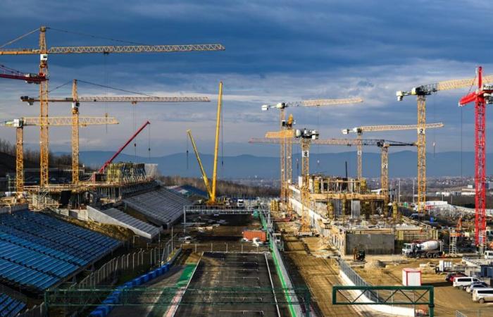 La Formule 1 montre de nouvelles photos des spectaculaires travaux de rénovation en cours au Grand Prix de Hongrie. –