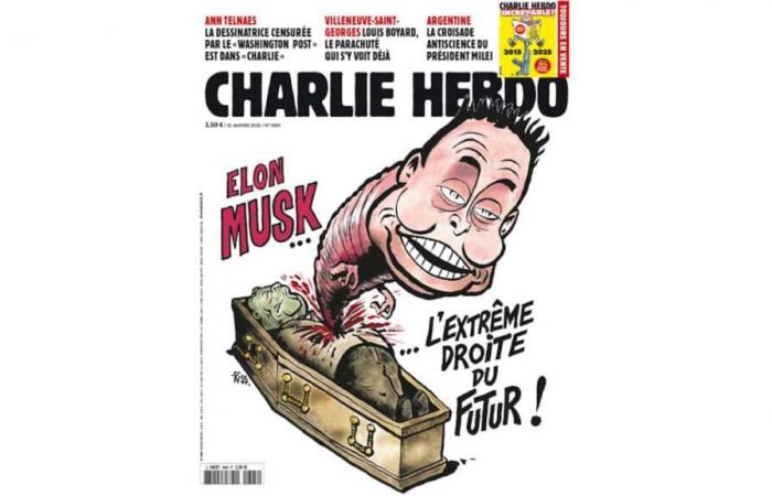 Charlie Hebdo reste sur X… pour mieux tacler Elon Musk