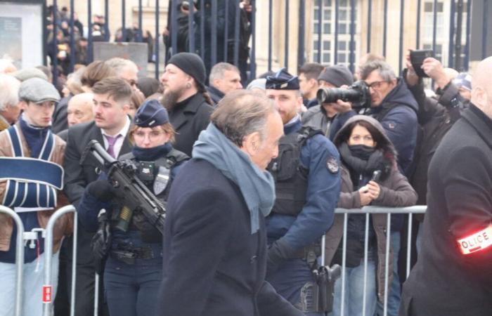 Jordan Bardella, Éric Zemmour, Dieudonné… The faithful of Jean-Marie Le Pen gathered one last time in Paris