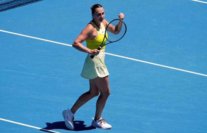 Sabalenka se qualifie dans la douleur pour les huitièmes de finale