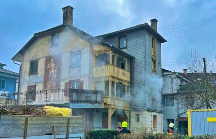 Feu d’artifice tiré dans une maison à Lucerne: un incendie se déclare