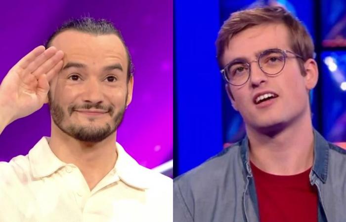 rien n’arrête Benoît… Il s’apprête à voler un disque à Laurens !