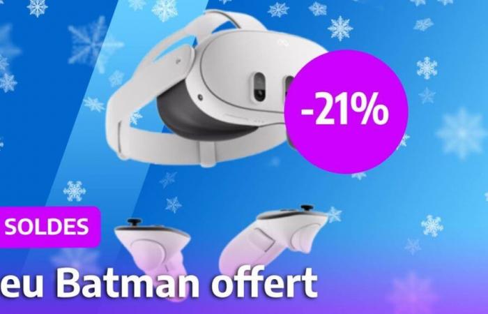 Le Meta Quest 3 a un prix imbattable pendant les soldes, et le jeu Batman Arkham Shadow est proposé avec