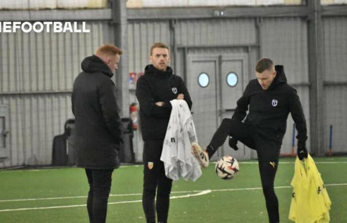 L’entraînement du jour, sous la coupole, en images