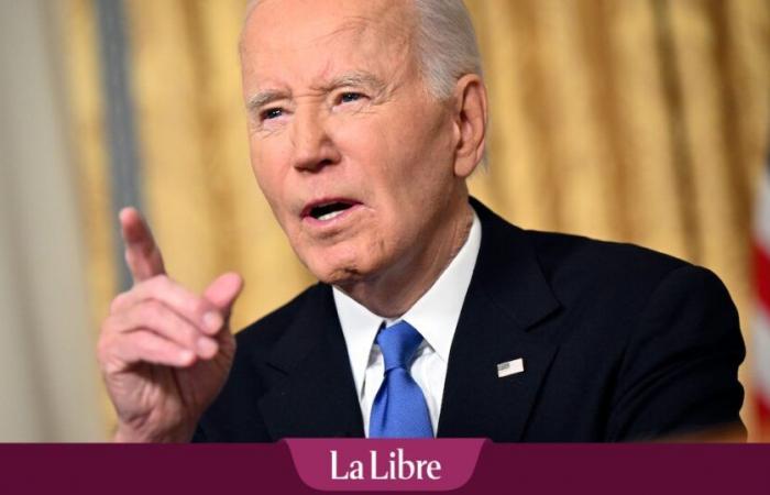 Avant Donald Trump, le dernier avertissement de Joe Biden