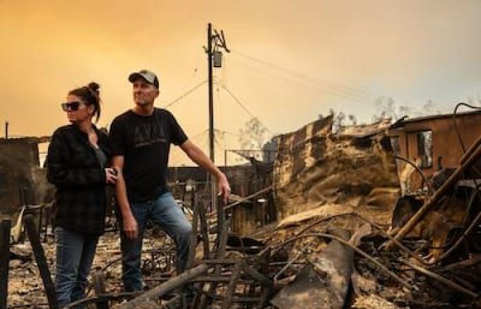 EN IMAGES | Dévastée par les incendies, Los Angeles profite d’une accalmie des vents