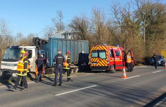 Accident de camion à Saint-Dizier suite à un malaise