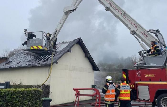 Ouilly-le-Vicomte. L’incendie d’un véhicule se propage à une propriété privée