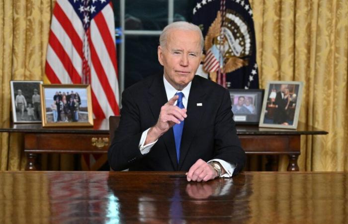 « Désinformation », « oligarchie »… Joe Biden fait de sombres adieux à l’Amérique