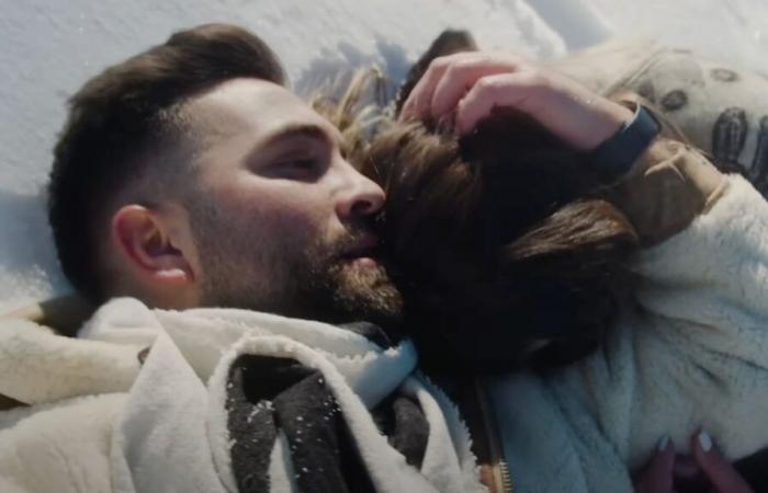 Kendji Girac. avec son partenaire dans son dernier clip