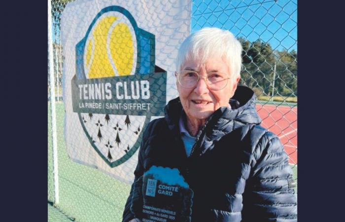 Joëlle Rollet, 77 ans, championne du Gard pour la 13ème fois !