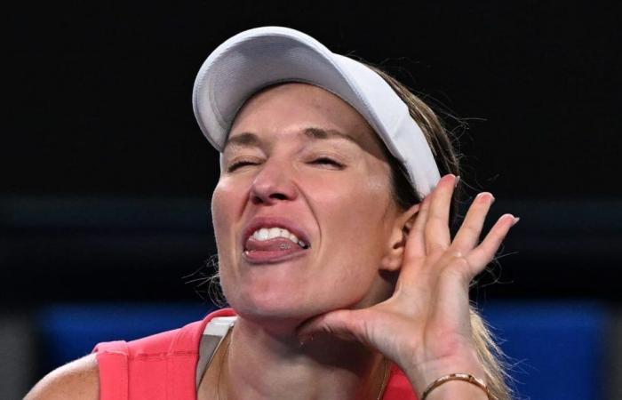 La star américaine du tennis Danielle Collins affronte une foule hostile à l’Open d’Australie