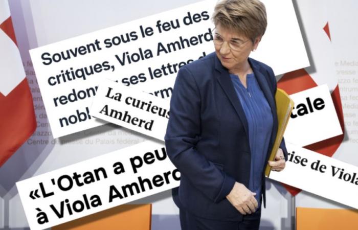 Comment le départ de Viola Amherd est perçu dans les médias suisses