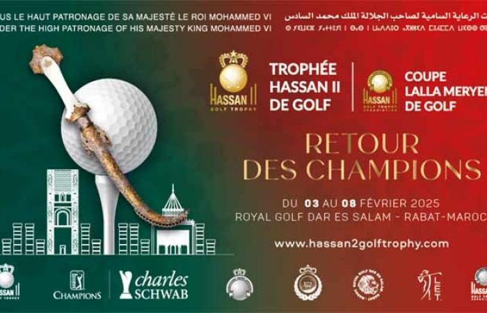 Dates fixées pour la 49ème édition du Trophée Hassan II et la 28ème Coupe de Golf Lalla Meryem