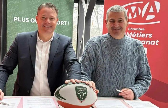 la Chambre des Métiers et le Nîmes Rugby Club s’associent