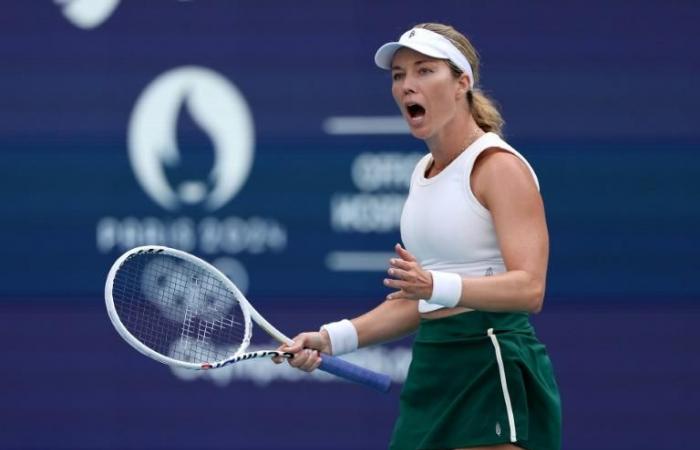 Fin de match houleuse de Collins avec le public australien