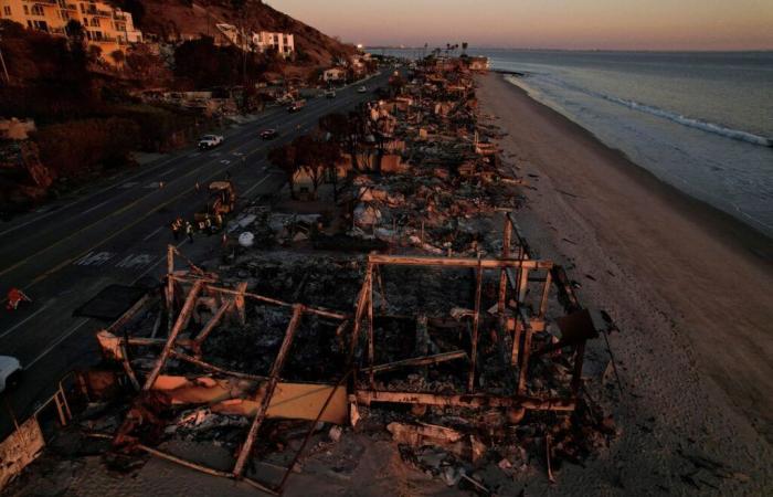 à Malibu, les lendemains de l’apocalypse en images