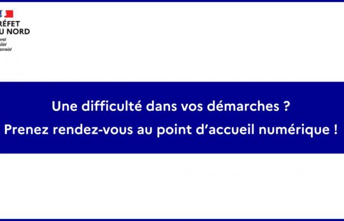 Horaires des points d’accueil numérique du département du Nord – Horaires et coordonnées – Services de l’État