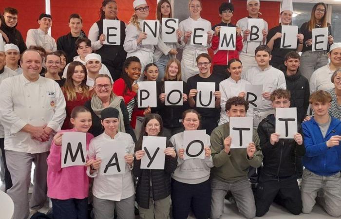 La mobilisation exemplaire de l’école hôtelière Marie-Curie pour l’archipel de Mayotte