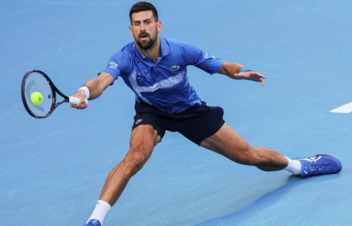 Novak Djokovic domine Machac à l’Open d’Australie