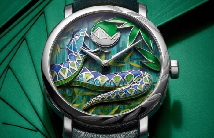 Cette montre Louis Vuitton vendue à prix d’or célèbre de manière spectaculaire l’année du serpent