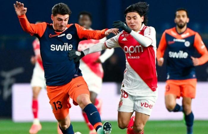 Montpellier signe un succès inattendu contre Monaco et se donne un peu d’espoir