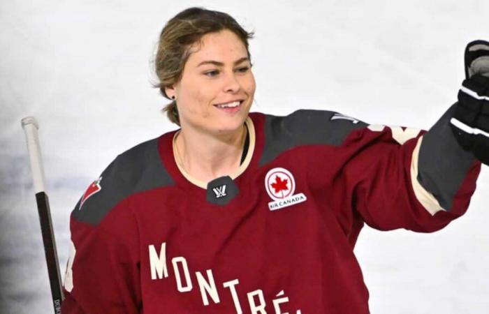 L’attaquante de la Victoire Catherine Dubois rentre chez elle