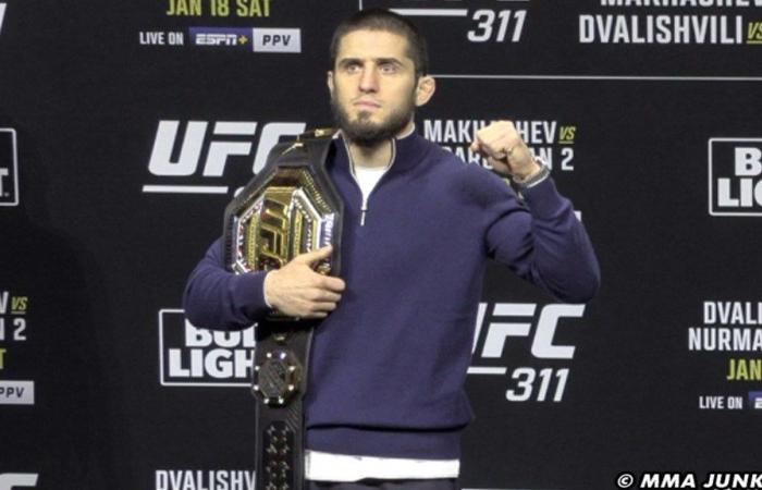 Islam Makhachev ne se laisse pas impressionner par le changement choquant de son adversaire