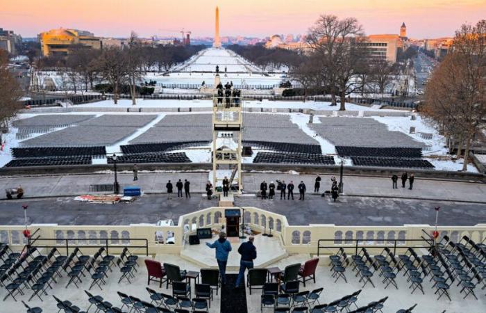 Les conseillers de Trump pourraient déplacer la cérémonie d’investiture à l’intérieur à cause du froid