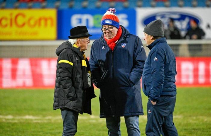 “On ne peut pas mettre les joueurs en danger”, indique le président Cazeaux à propos du match reporté à Aurillac