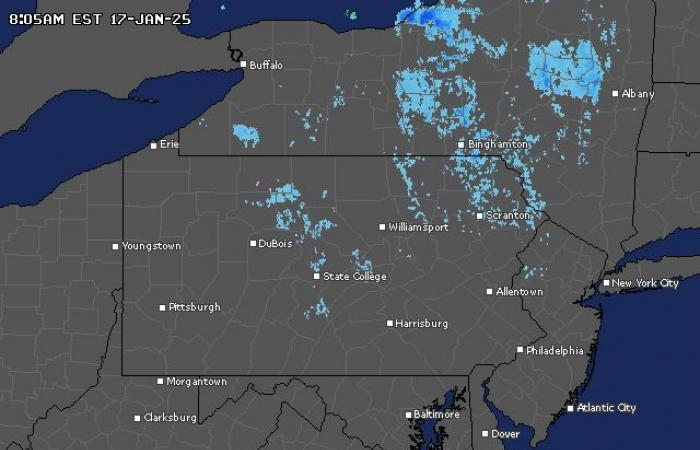 Jusqu’à 6 pouces de neige prévus pour la tempête hivernale du week-end