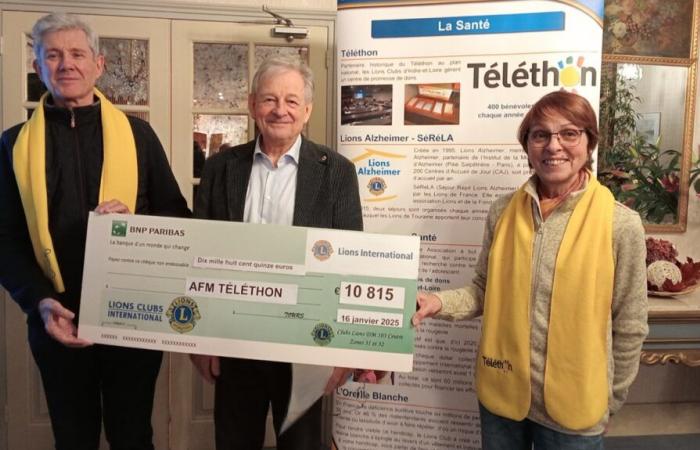 le Lions club fidèle au Téléthon