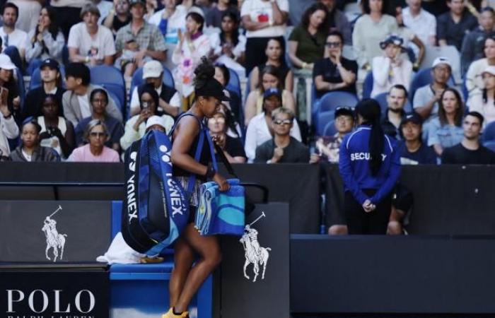 Naomi Osaka abandonne, Belinda Bencic en huitièmes de finale à l’Open d’Australie