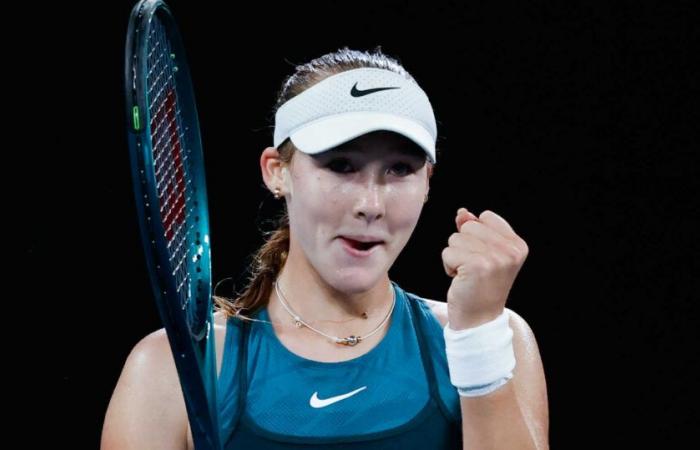 Andreeva prépare les huitièmes de finale contre Sabalenka à Melbourne