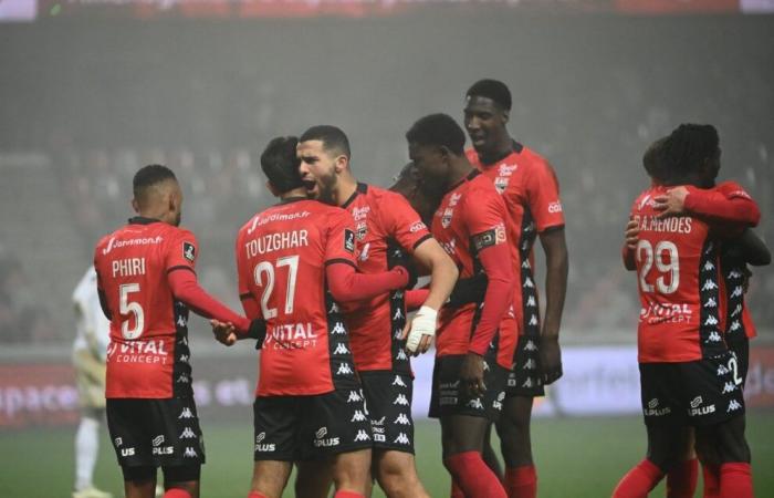 Guingamp – Rodez: match summary