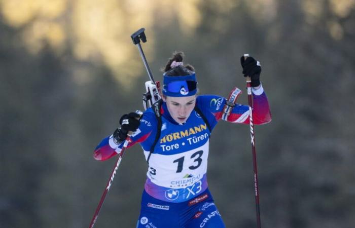 le relais féminin français avec Paula Botet et sans Lou Jeanmonnot