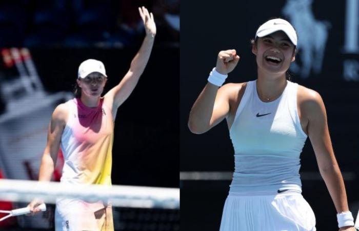 Tennis. Open d’Australie – Swiatek-Raducanu, Svitolina-Paolini… au programme de samedi